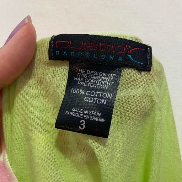 90s Y2K Custo Barcelona Pop Art Face Shirt - Picture 5 of 5